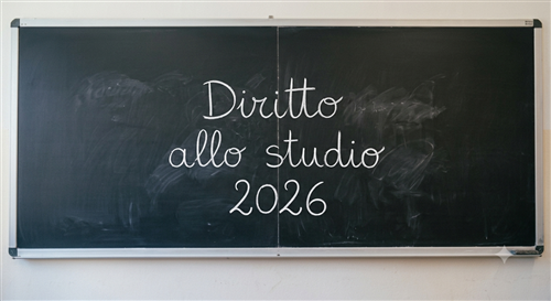 Approvazione elenchi beneficiari - Diritto Allo Studio 2026:
